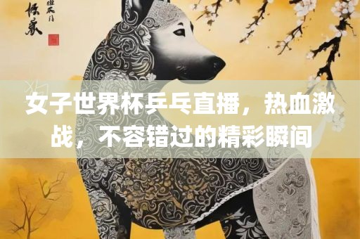 女子世界杯乒乓直播，热血激战，不容错过的精彩瞬间