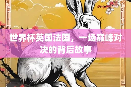 世界杯英国法国，一场巅峰对决的背后故事