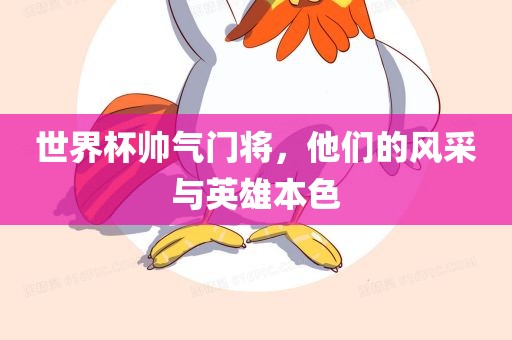 世界杯帅气门将，他们的风采与英雄本色