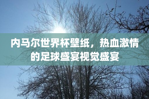 内马尔世界杯壁纸，热血激情的足球盛宴视觉盛宴