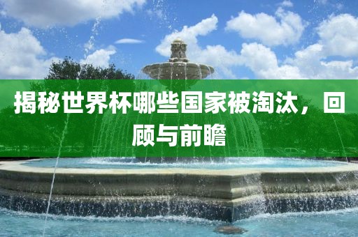揭秘世界杯哪些国家被淘汰，回顾与前瞻