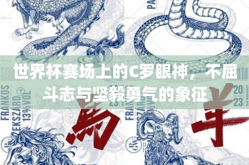 世界杯赛场上的C罗眼神，不屈斗志与坚毅勇气的象征