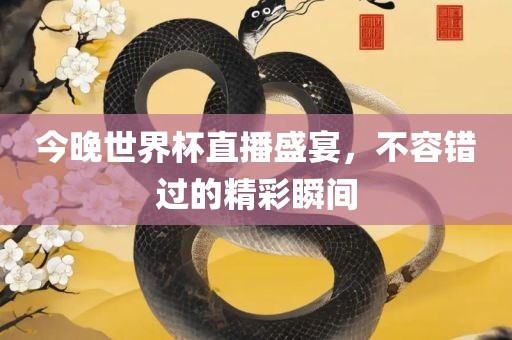 今晚世界杯直播盛宴，不容错过的精彩瞬间