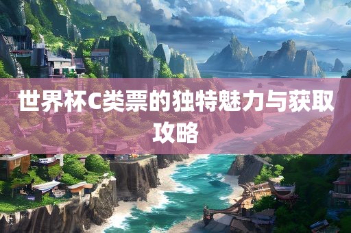 世界杯C类票的独特魅力与获取攻略