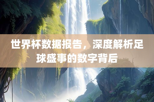 世界杯数据报告，深度解析足球盛事的数字背后