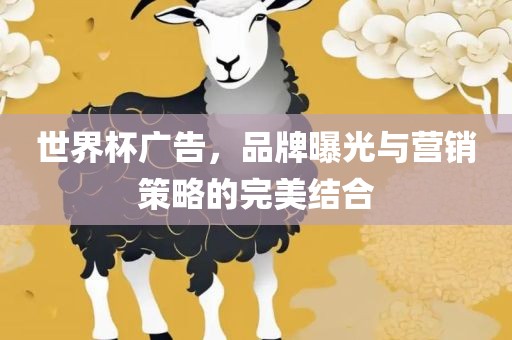 世界杯广告，品牌曝光与营销策略的完美结合