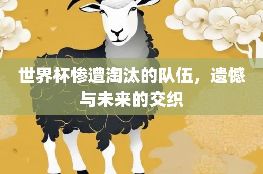 世界杯惨遭淘汰的队伍，遗憾与未来的交织眉山市正发家政服务有限公司