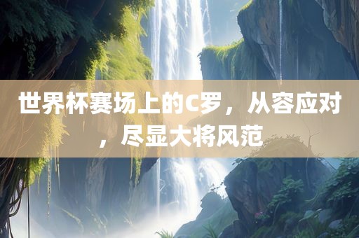 世界杯赛场上的C罗，从容应对，尽显大将风范
