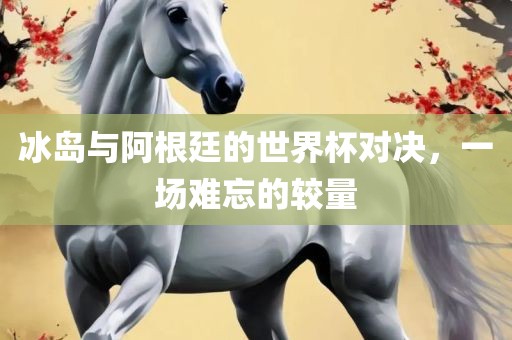 冰岛与阿根廷的世界杯对决，一场难忘的较量
