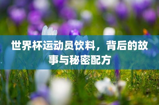 世界杯运动员饮料，背后的故事与秘密配方