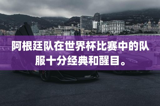 阿根廷队在世界杯比赛中的队服十分经典和醒目。