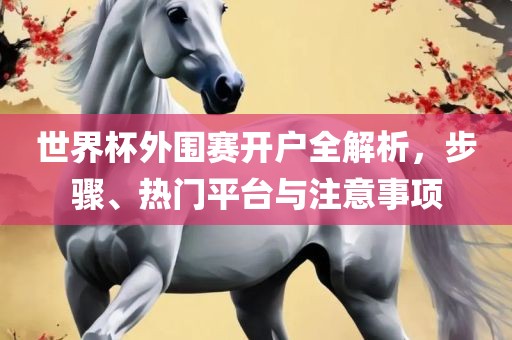 世界杯外围赛开户全解析，步骤、热门平台与注意事项眉山市正发家政服务有限公司