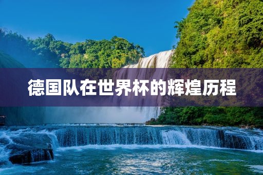 德国队在世界杯的辉煌历程