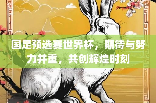 国足预选赛世界杯，期待与努力并重，共创辉煌时刻