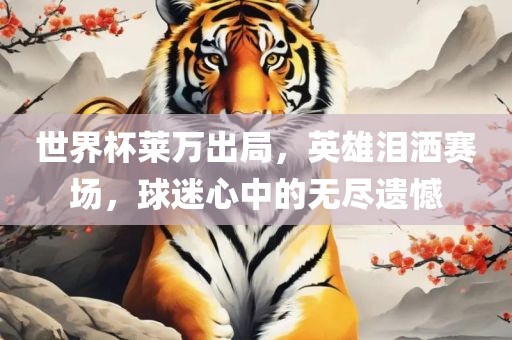 世界杯莱万出局，英雄泪洒赛场，球迷心中的无尽遗憾