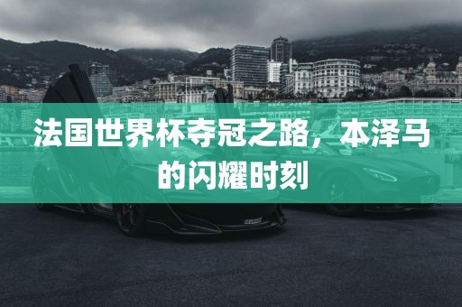 法国世界杯夺冠之路，本泽马的闪耀时刻