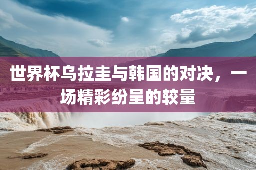 世界杯乌拉圭与韩国的对决，一场精彩纷呈的较量