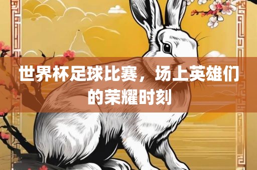 世界杯足球比赛，场上英雄们的荣耀时刻
