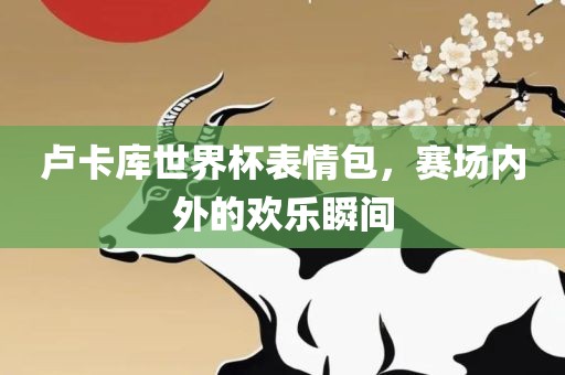 卢卡库世界杯表情包，赛场内外的欢乐瞬间