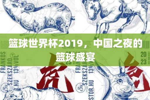 篮球世界杯2019，中国之夜的篮球盛宴