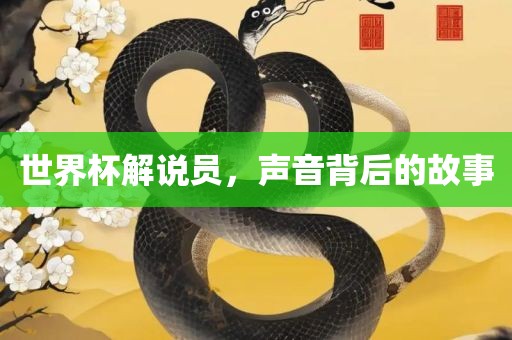 世界杯解说员，声音背后的故事