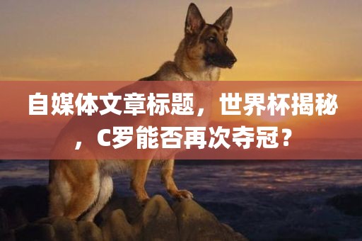 自媒体文章标题，世界杯揭秘，C罗能否再次夺冠？
