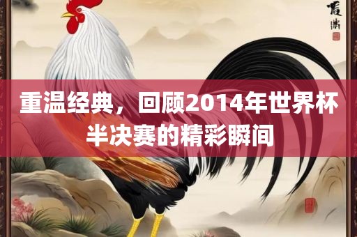 重温经典，回顾2014年世界杯半决赛的精彩瞬间