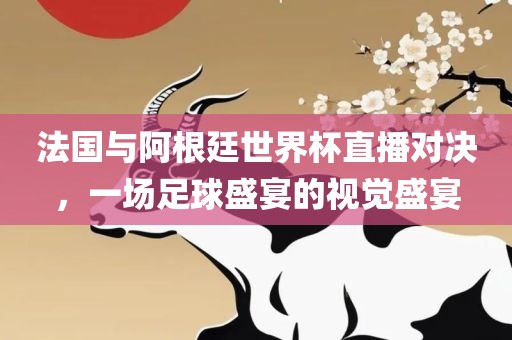 法国与阿根廷世界杯直播对决，一场足球盛宴的视觉盛宴