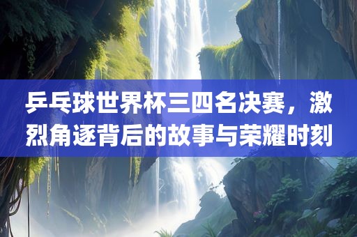乒乓球世界杯三四名决赛，激烈角逐背后的故事与荣耀时刻眉山市正发家政服务有限公司
