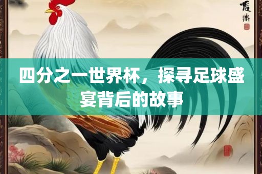 四分之一世界杯，探寻足球盛宴背后的故事