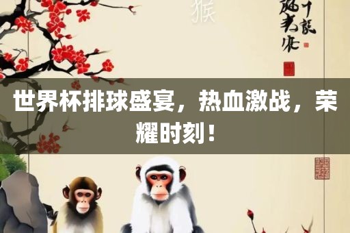 世界杯排球盛宴，热血激战，荣耀时刻！