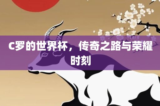 C罗的世界杯，传奇之路与荣耀时刻