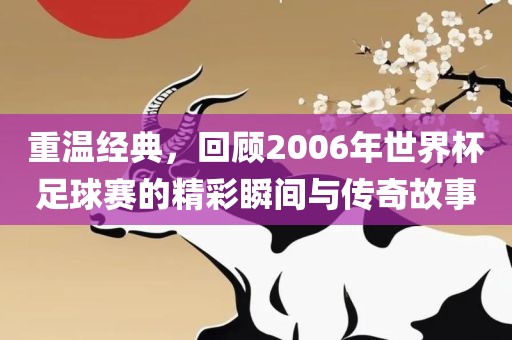 重温经典，回顾2006年世界杯足球赛的精彩瞬间与传奇故事