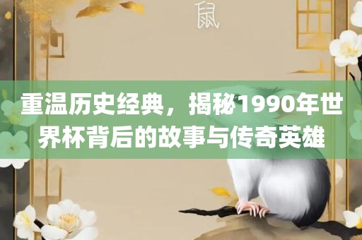 重温历史经典，揭秘1990年世界杯背后的故事与传奇英雄