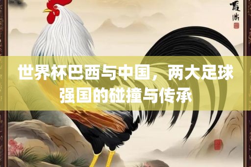 世界杯巴西与中国，两大足球强国的碰撞与传承