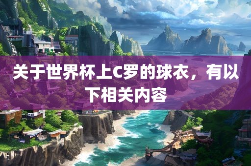 关于世界杯上C罗的球衣，有以下相关内容