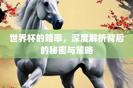 世界杯的赔率，深度解析背后的秘密与策略