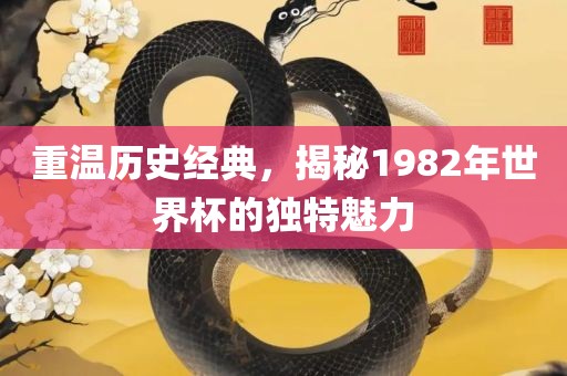 重温历史经典，揭秘1982年世界杯的独特魅力