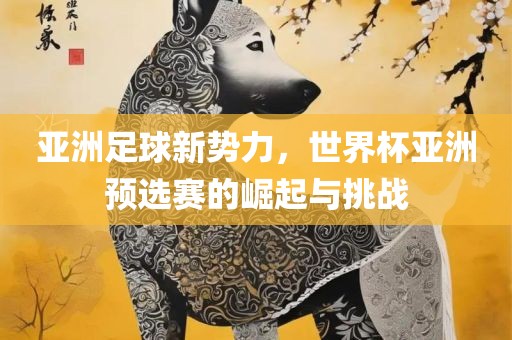 亚洲足球新势力，世界杯亚洲预选赛的崛起与挑战