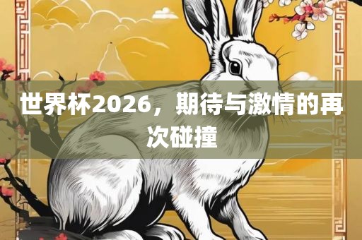 世界杯2026，期待与激情的再次碰撞