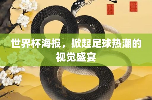 世界杯海报，掀起足球热潮的视觉盛宴