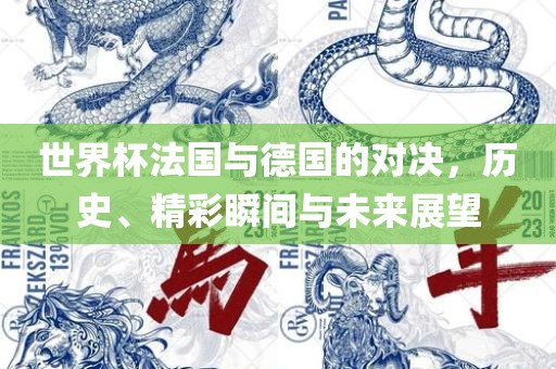 世界杯法国与德国的对决，历史、精彩瞬间与未来展望