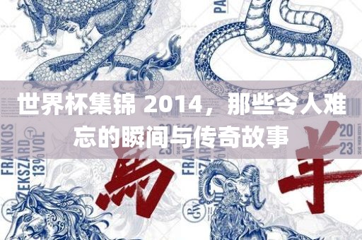 世界杯集锦 2014，那些令人难忘的瞬间与传奇故事