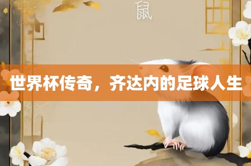 世界杯传奇，齐达内的足球人生