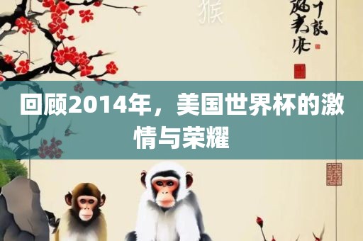 回顾2014年，美国世界杯的激情与荣耀