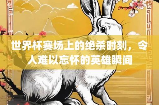 世界杯赛场上的绝杀时刻，令人难以忘怀的英雄瞬间