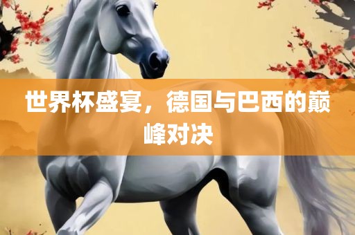 世界杯盛宴，德国与巴西的巅峰对决