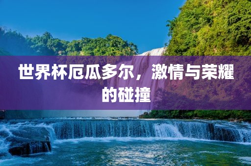 世界杯厄瓜多尔，激情与荣耀的碰撞
