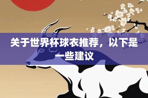 关于世界杯球衣推荐，以下是一些建议