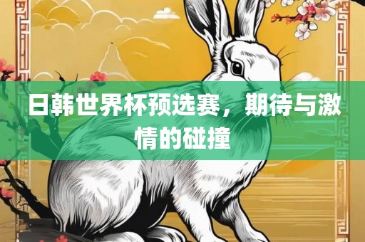 日韩世界杯预选赛，期待与激情的碰撞